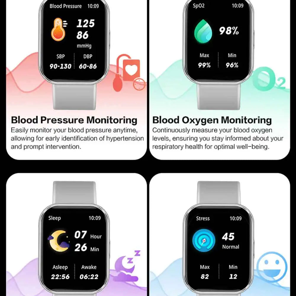 Montre Connectée 1.75" Assistant IA Appels BT IP68 | MDN Store