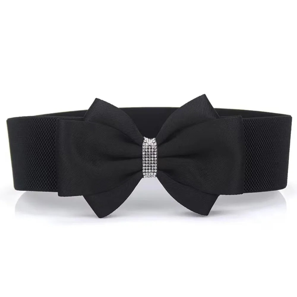 Ceinture Large Nœud Strass | MDN Store