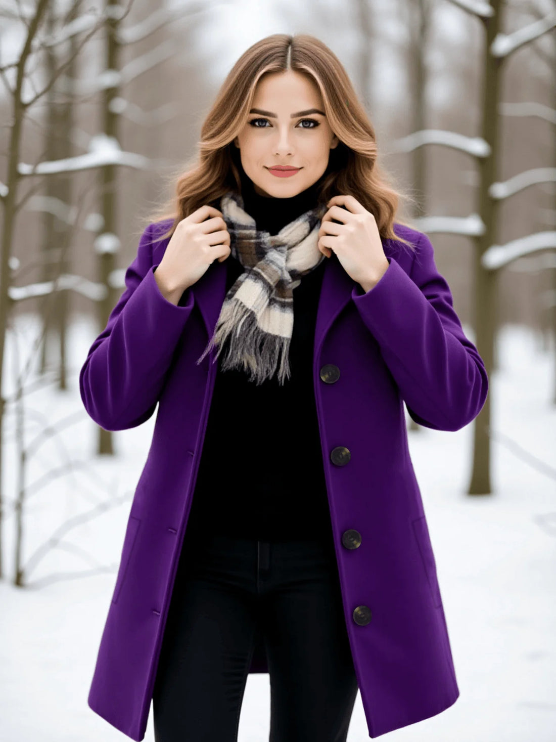 Manteau Bourgogne taille XL femme - MDN Store 25