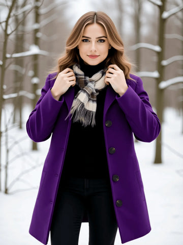 Manteau Bourgogne taille XL femme - MDN Store 25