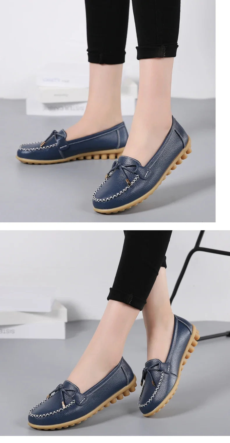 Ballerines Cuir Souple Confort Femme | MDN Store