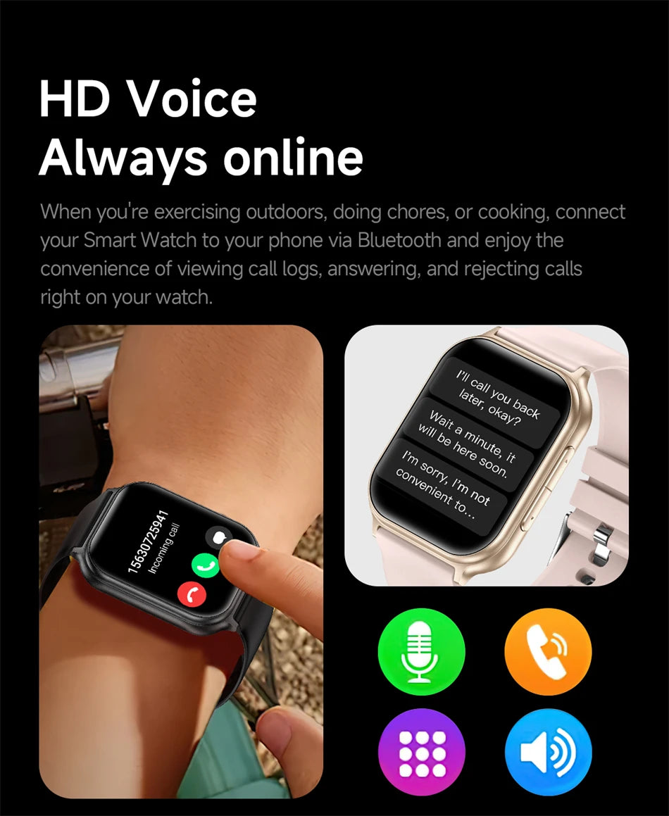 Montre Connectée GPS 1.83" Acier 700mAh IP68 | MDN