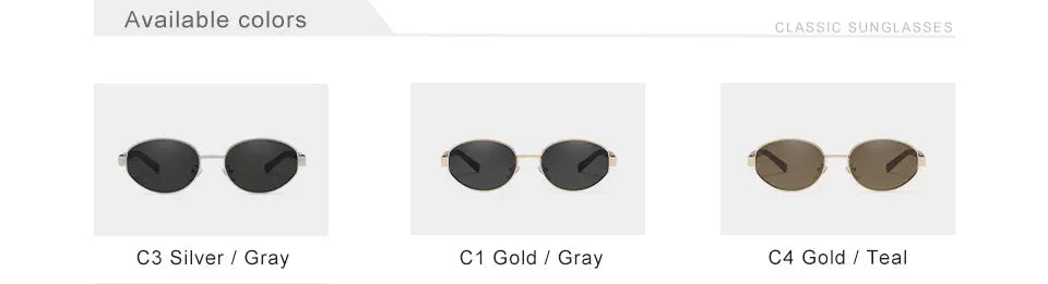 KINGSEVEN Lunettes de Soleil Rétro Ovale Polarisées UV400 Femme Luxe | MDN Store 25