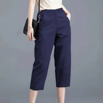 Pantacourt Large Soie Glacée Été Femme | MDN Store