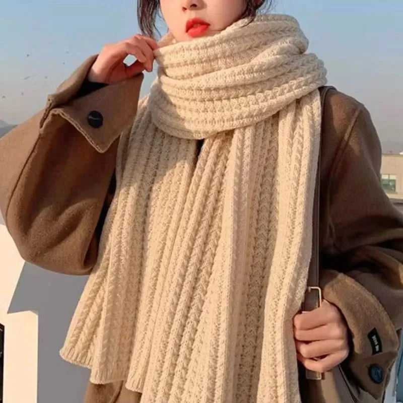 Écharpe Tricotée Thermique Hiver | MDN Store