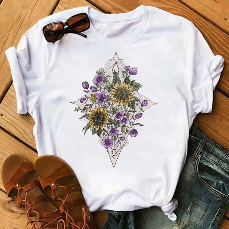 T-Chemise Coton Tournesol Papillon Oversize | MDN Store