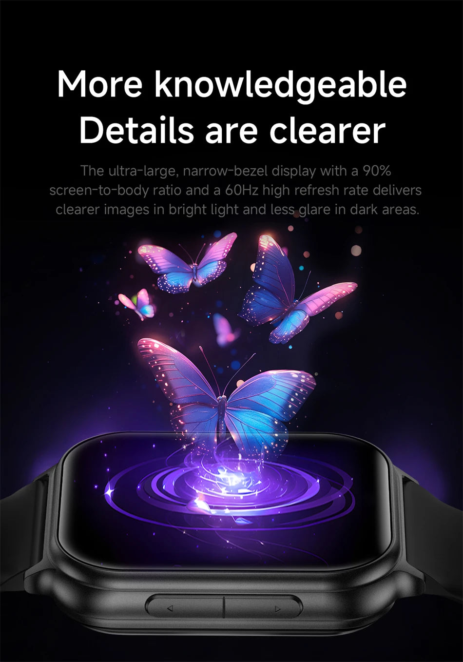 Montre Connectée GPS 1.83" Acier 700mAh IP68 | MDN