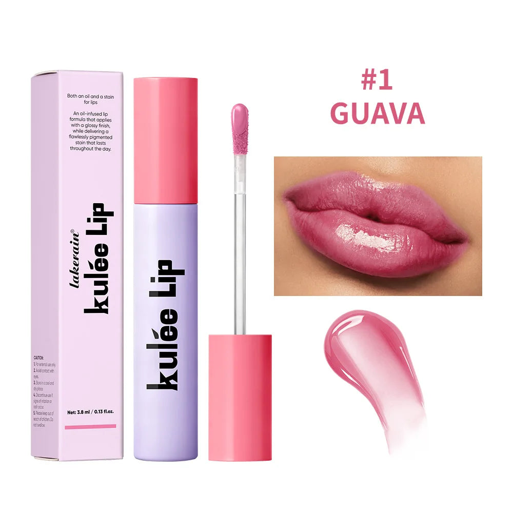 Huile Lèvres Teinture Kulfée 2-en-1 Gloss Hydratation Profonde | MDN Store