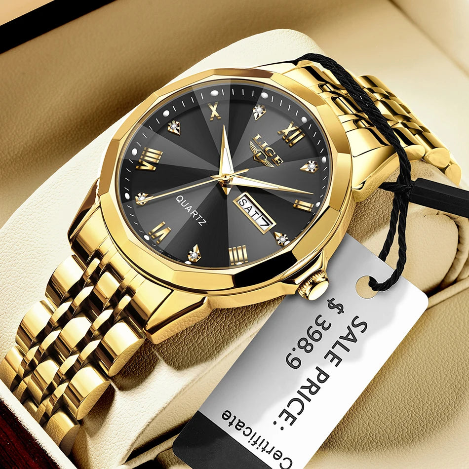 Montre Femme LIGE Quartz Acier Inoxydable | MDN Store