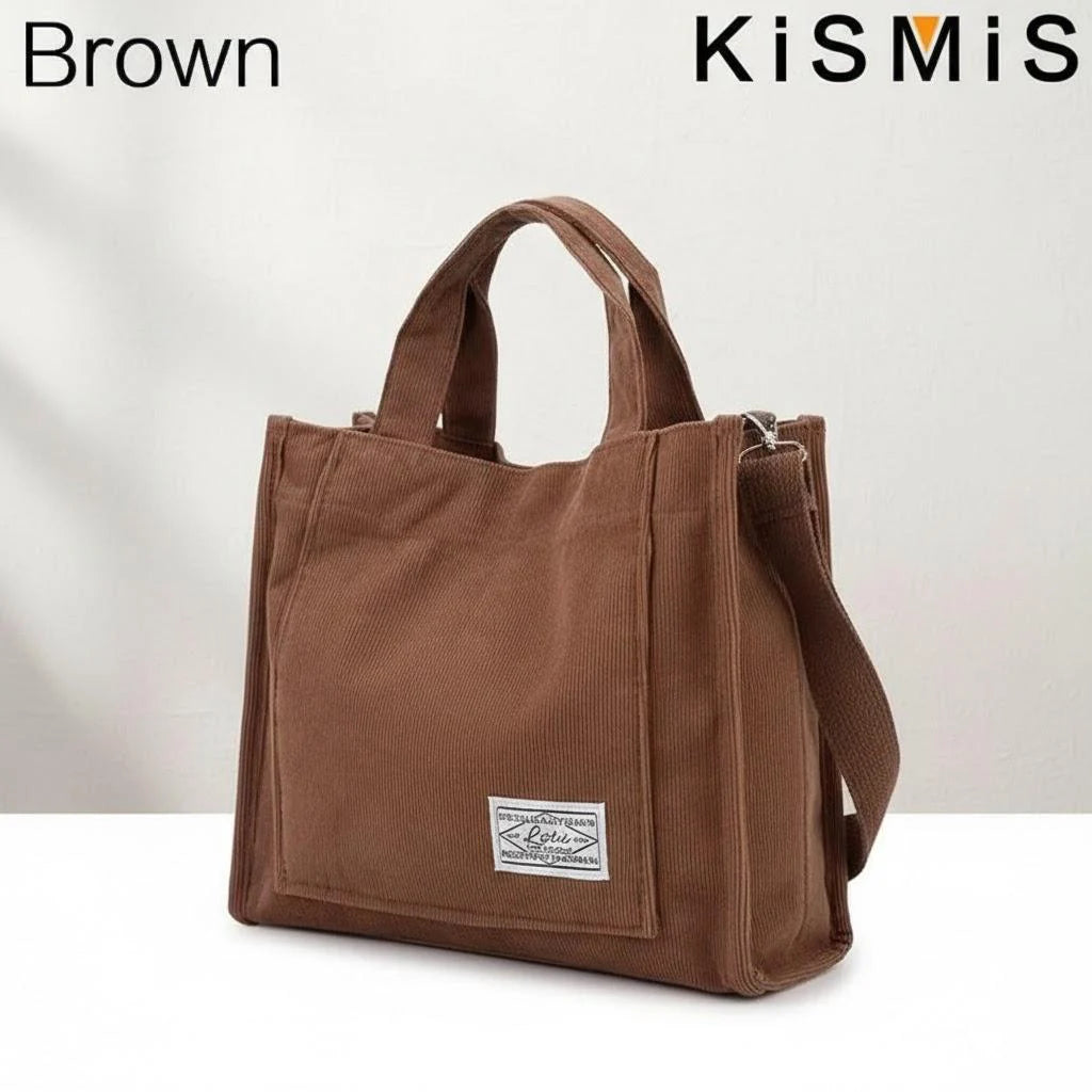 Mode Corduroy Sac à bandoulière Femme | MDN Store