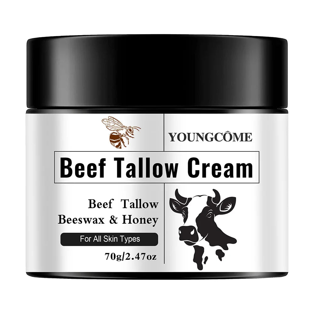 Crème Visage Suif de Bœuf Miel Hydratation Éclaircissant Anti-Rougeurs | MDN