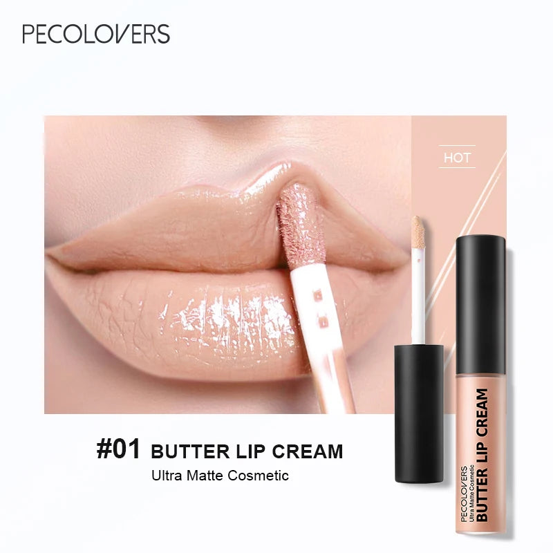 Rouge à Lèvres Liquide Imperméable 21 Couleurs Vitamine E Repulpant | MDN Store