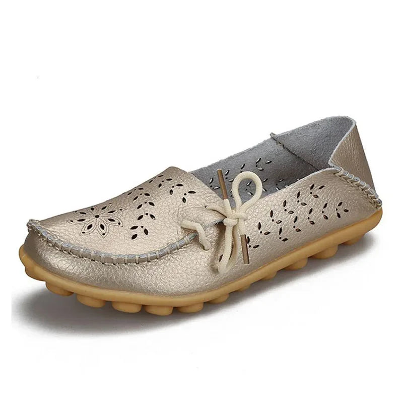 Ballerines Cuir Véritable Confort Femme | MDN Store