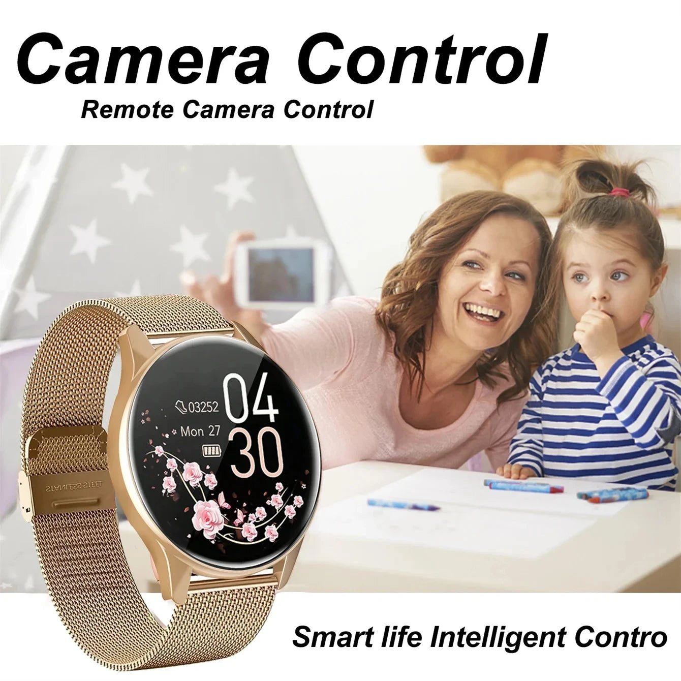 Montre Connectée Sport Homme Femme Écran 1,28" GPS Cardio Sommeil | MDN Store 25