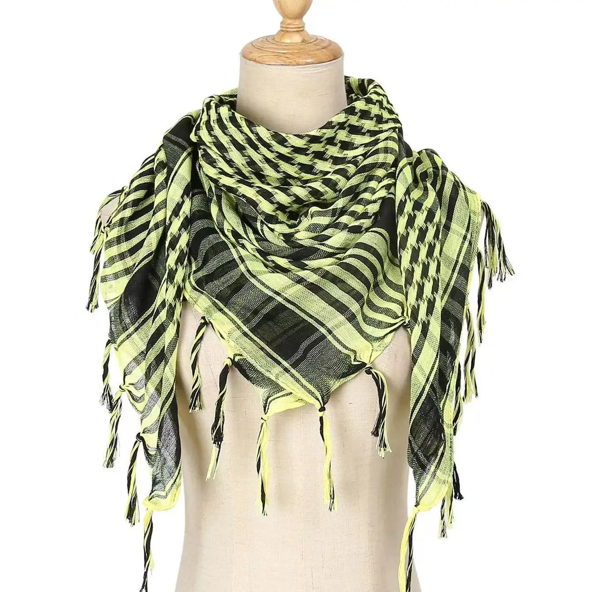 Foulard carré en polyester motif cachemire | MDN Store 25
