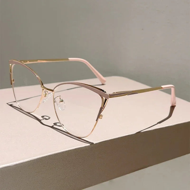 Lunettes Oeil de Chat Oversize Femme Vintage Monture Optique | MDN Store