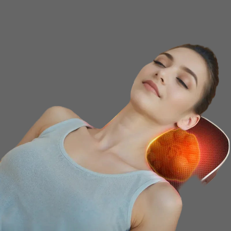 Masseur Cervical Électrique Shiatsu Chauffant Nuque Épaules | MDN Store