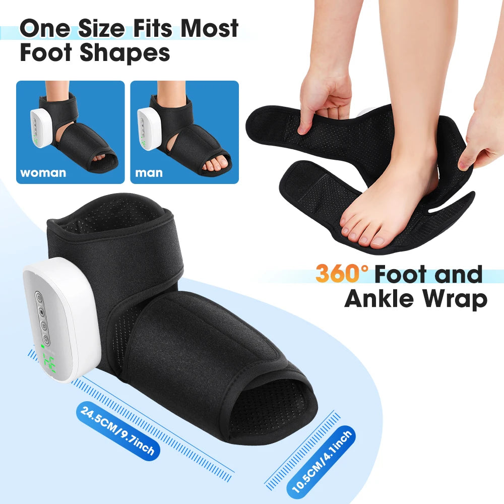 Masseur Electrique Sans Fil Pieds Chevilles Airbag Chaleur | MDN Store 25