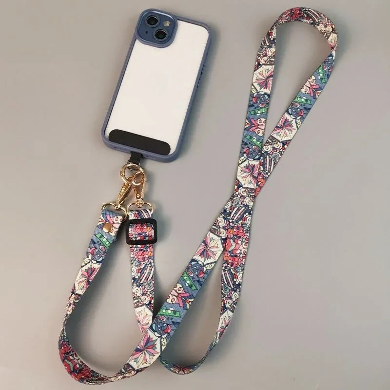 Cordon Tour de Cou Téléphone Rétro Clip Antiloss - iPhone Samsung | MDN Store
