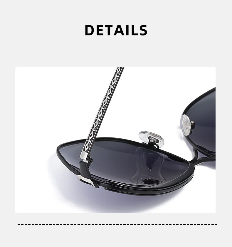 BARCUR Lunettes de Soleil Polarisées Femme Ovale Verres Dégradés UV400 Luxe | MDN Store 25