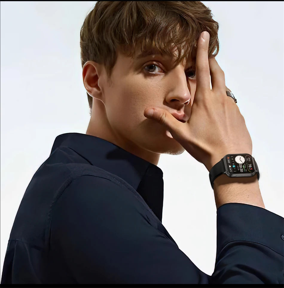 Montre Connectée GPS 1.83" Acier 700mAh IP68 | MDN