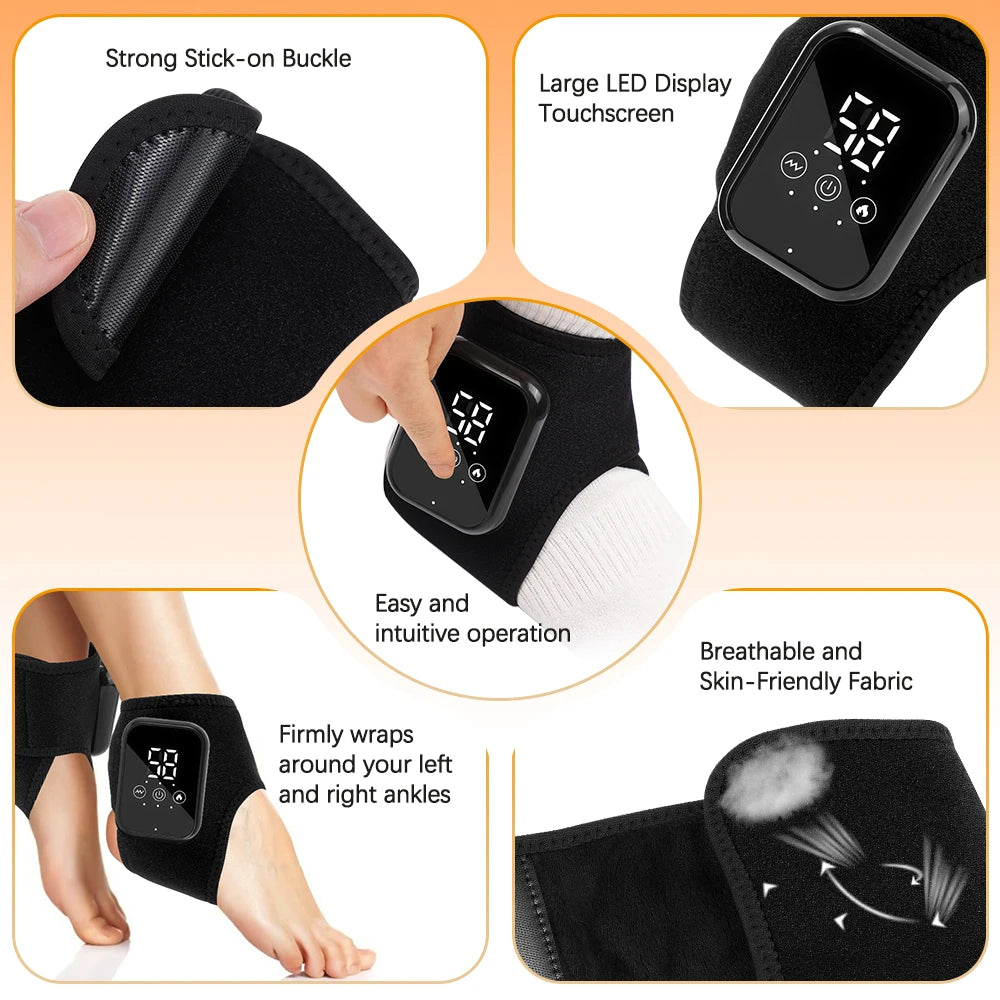 Masseur Chauffant Cheville Sans Fil USB Lot 2 | MDN Store