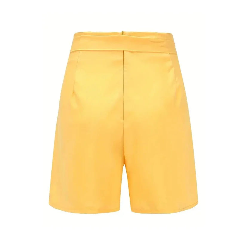 Short Femme Taille Haute Boutons | MDN Store 25
