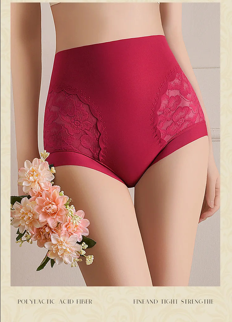 Lot 2 Culottes Gainantes Taille Haute Femme Sans Coutures - Gaine Ventre Plat Minceur | MDN