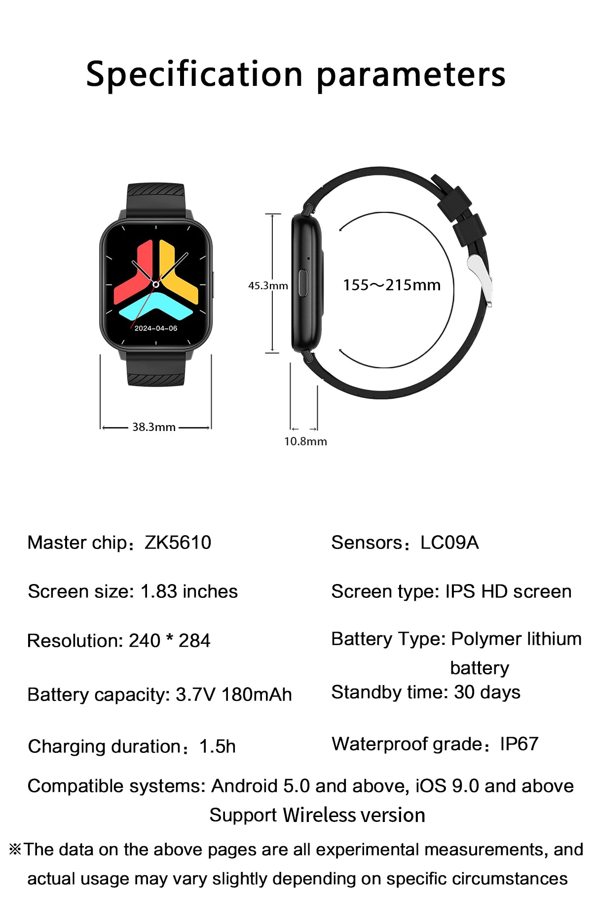 Montre Connectée Femme LIGE Tactile Personnalisable - Cardiaque Sommeil Étanche Sport | MDN