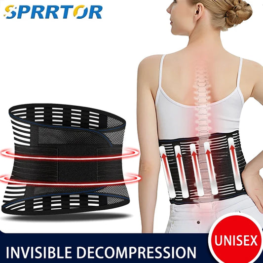 Ceinture Lombaire Médicale Orthopédique Respirante - Soutien Dos Sport Homme Femme | MDN