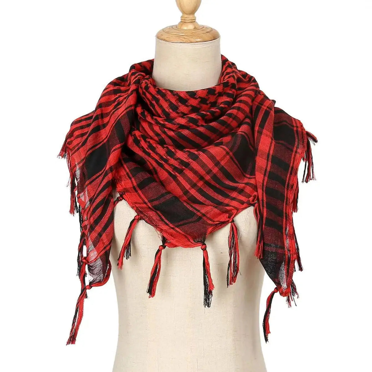 Foulard carré en polyester motif cachemire | MDN Store 25