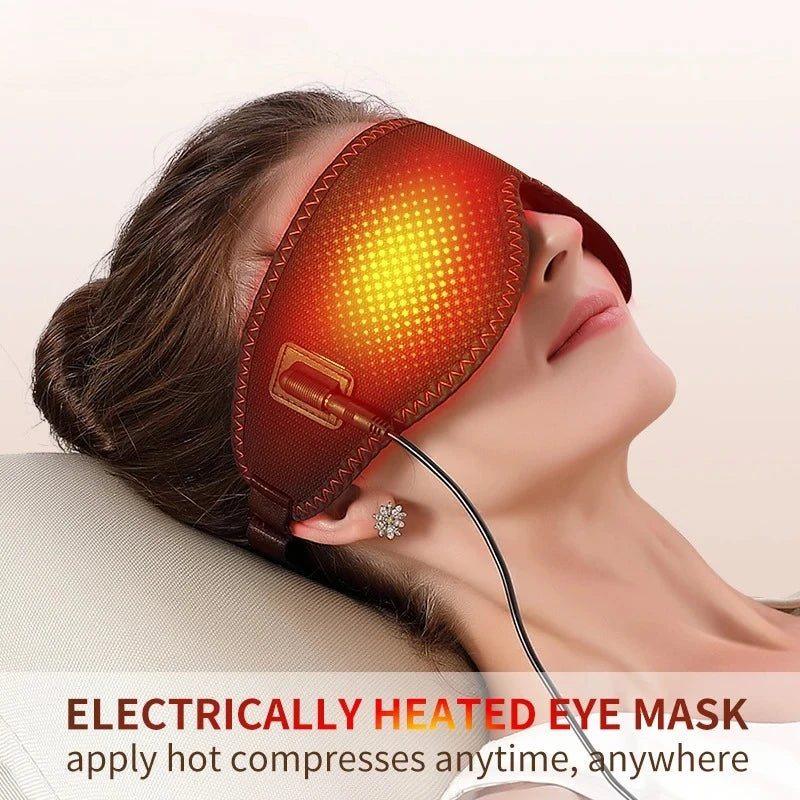 Masque Chauffant Yeux Électrique - Fatigue Oculaire, Cernes & Sommeil | MDN Store 25