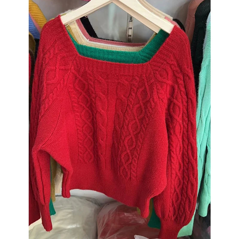 Pull Rouge femme - MDN Store 25