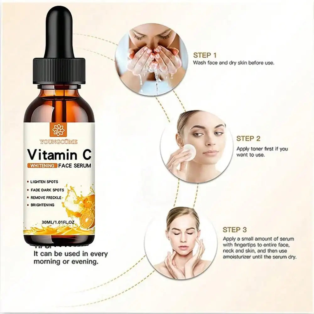Sérum Visage Vitamine C Acide Hyaluronique Anti-Taches | MDN Store