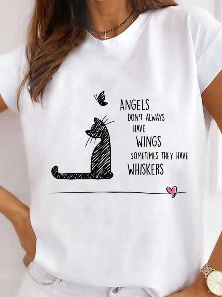 T-Chemise Patte Léopard Chat Chien Femme | MDN Store