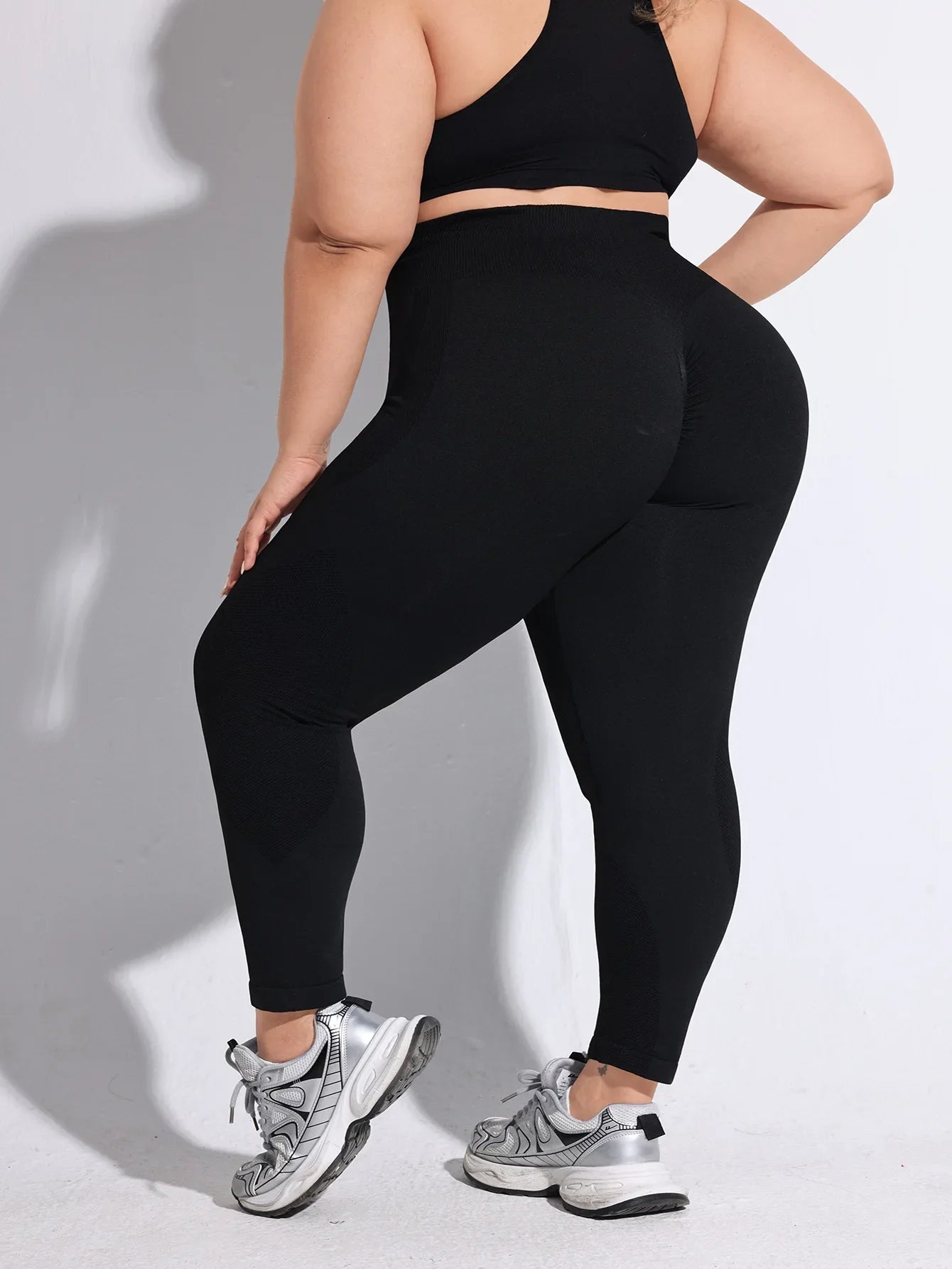 Legging Femme Grande Taille Sans Couture | MDN Store