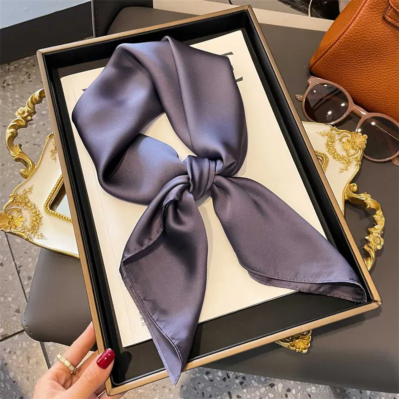 Foulard Carré Soie Floral Femme 70x70cm | MDN Store