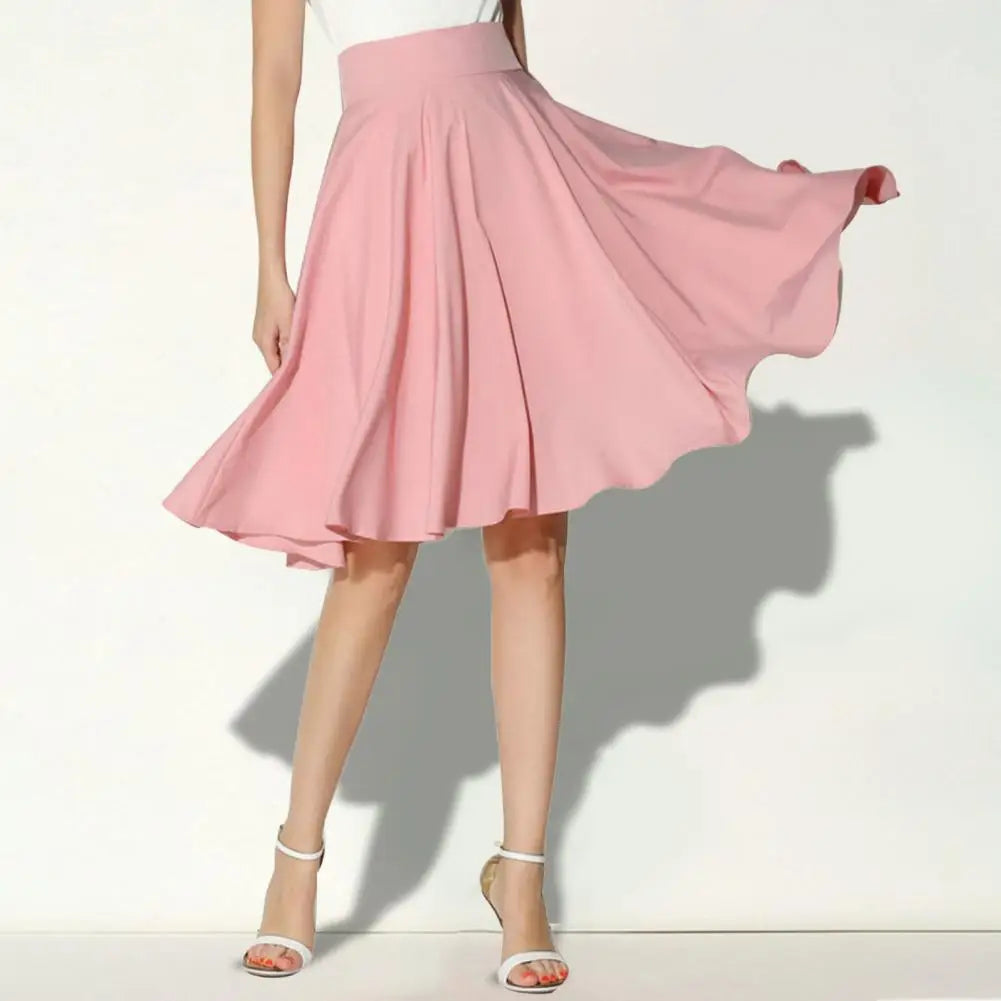 Jupe Femme Taille Haute Bohème Évasée | MDN Store