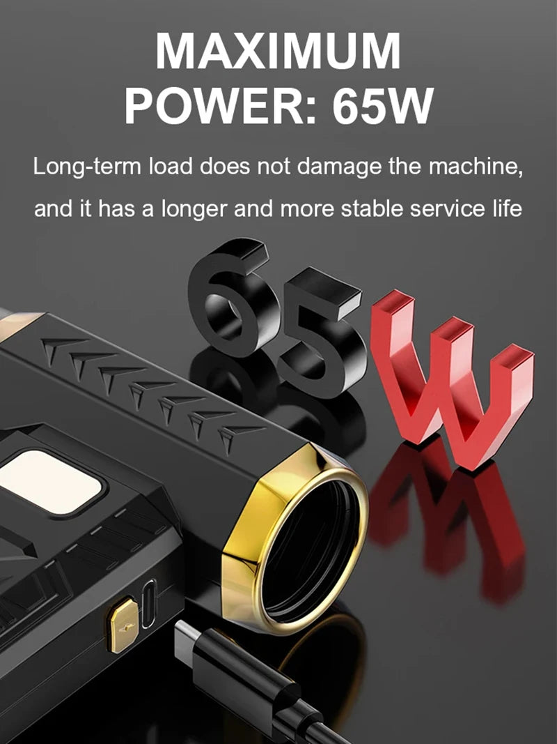 Souffleur Air Comprimé 2en1 Xiaomi 1000000RPM - Aspirateur Poussière Turbo Sans Fil | MDN