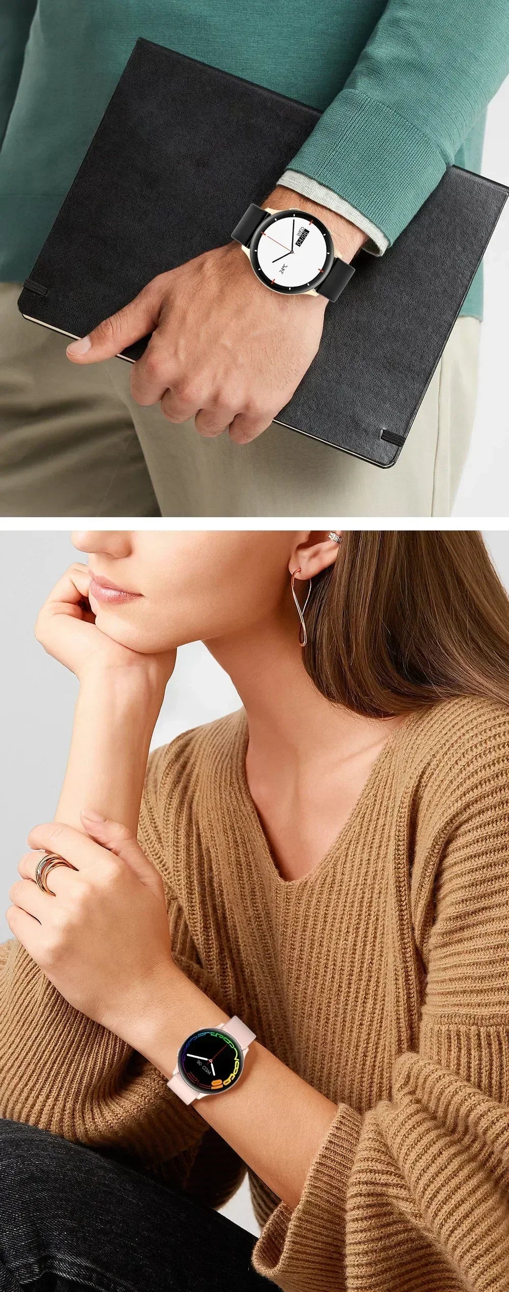 Montre Connectée Acier 1.32" Appels Bluetooth | MDN Store