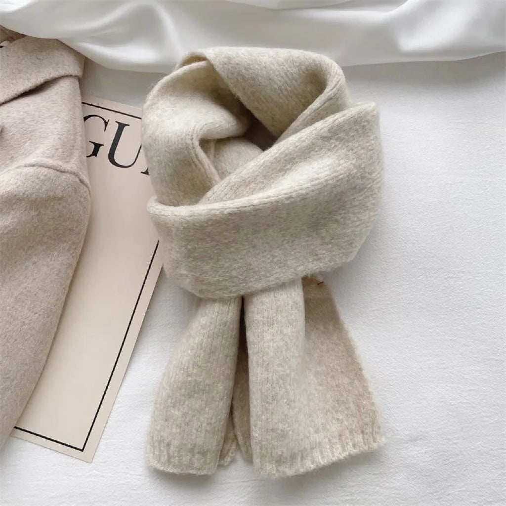 Écharpe femme unie en mélange de coton | MDN Store 25