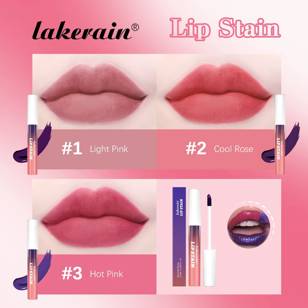 Gloss Lèvres Peel Off Teinture Imperméable Rose Anti-Transfert Naturel | MDN Store