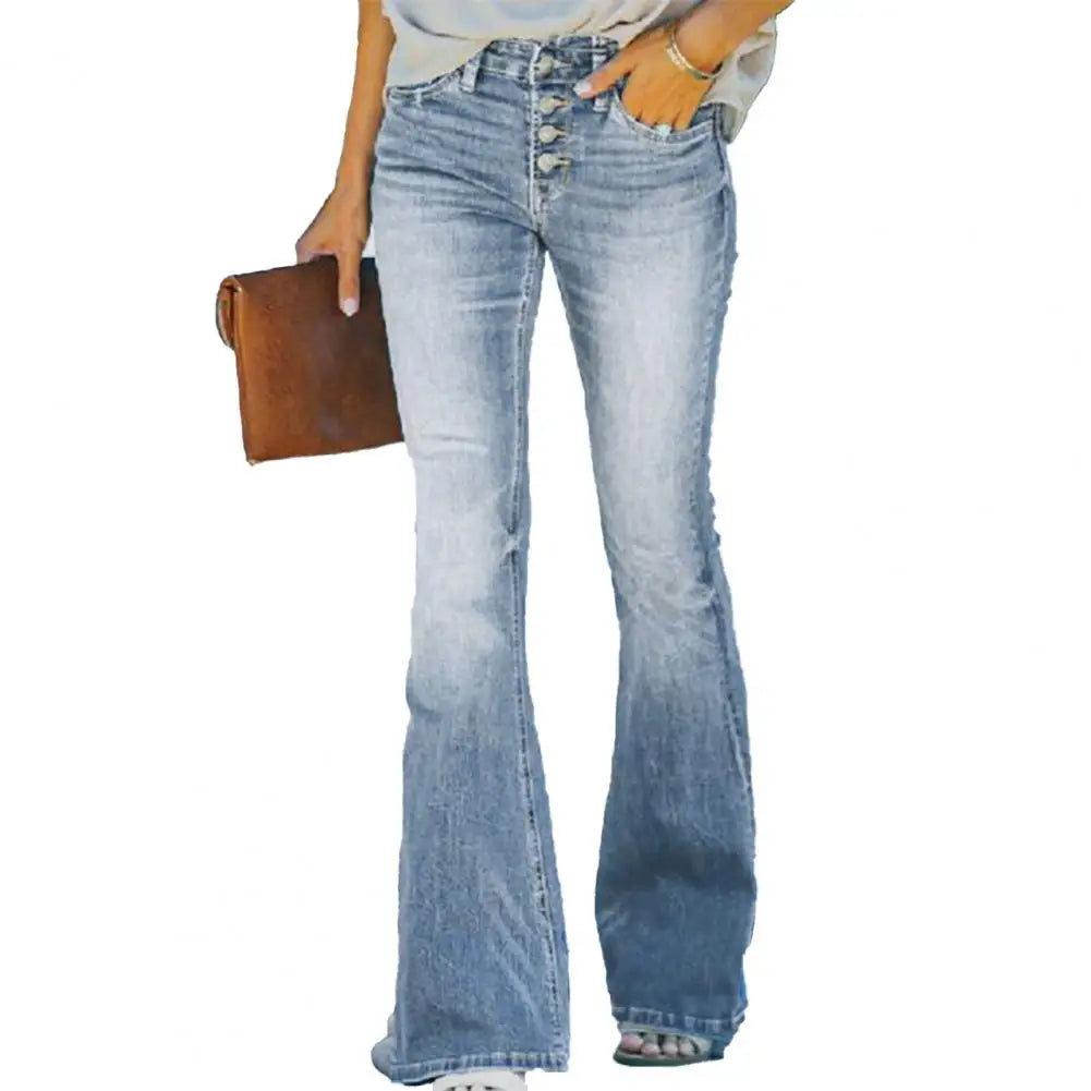 Jean Femme Taille Haute Évasé | MDN Store