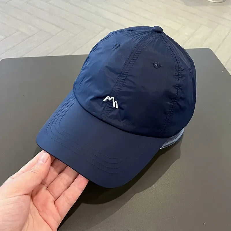 Casquette Baseball Imperméable Bleu Marine | MDN Store