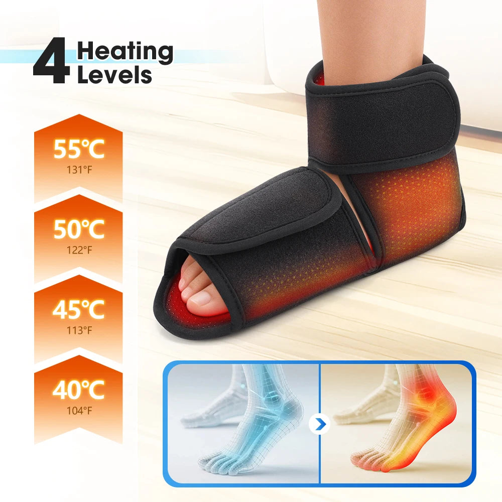Masseur Electrique Sans Fil Pieds Chevilles Airbag Chaleur | MDN Store 25
