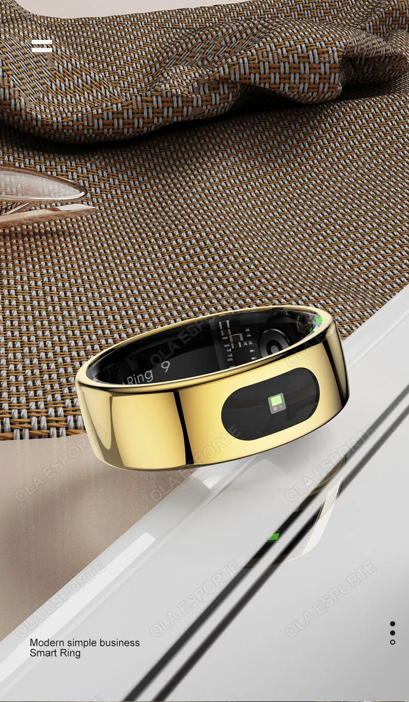 Bague Connectée Smart Ring Santé Température Étanche 5ATM | MDN Store