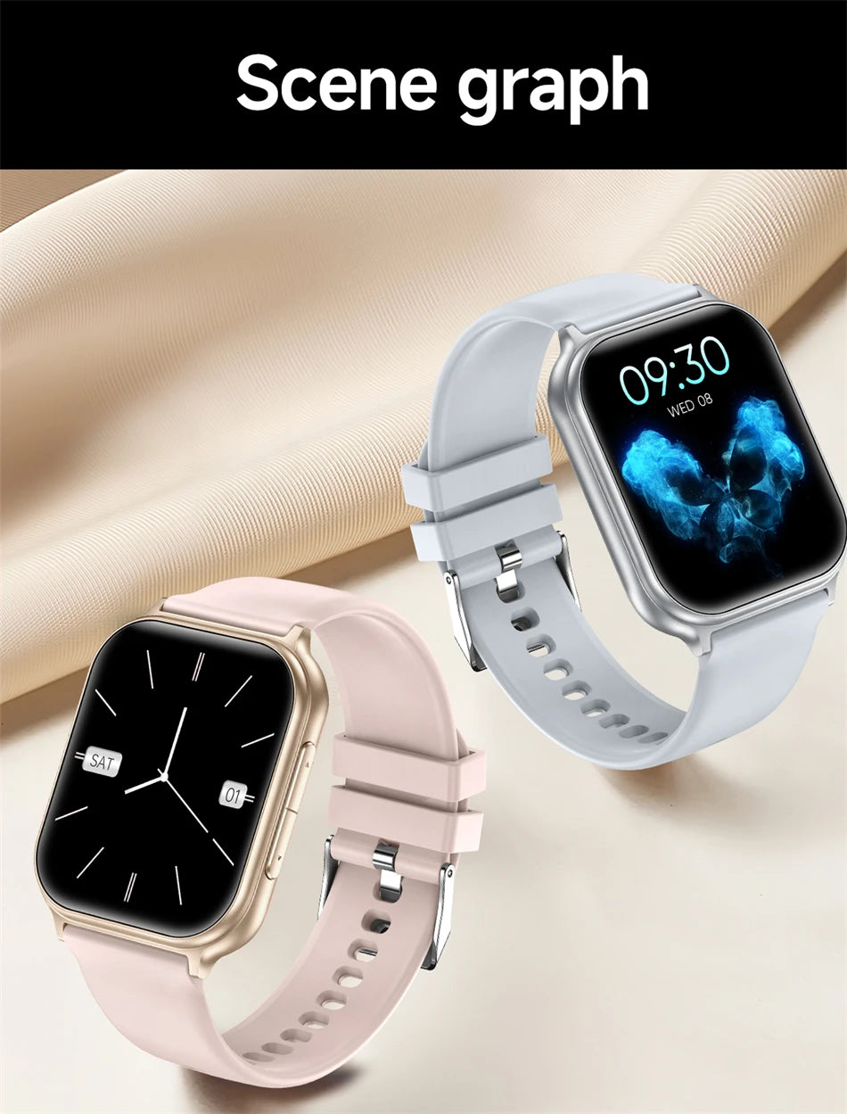 Montre Connectée GPS 1.83" Acier 700mAh IP68 | MDN