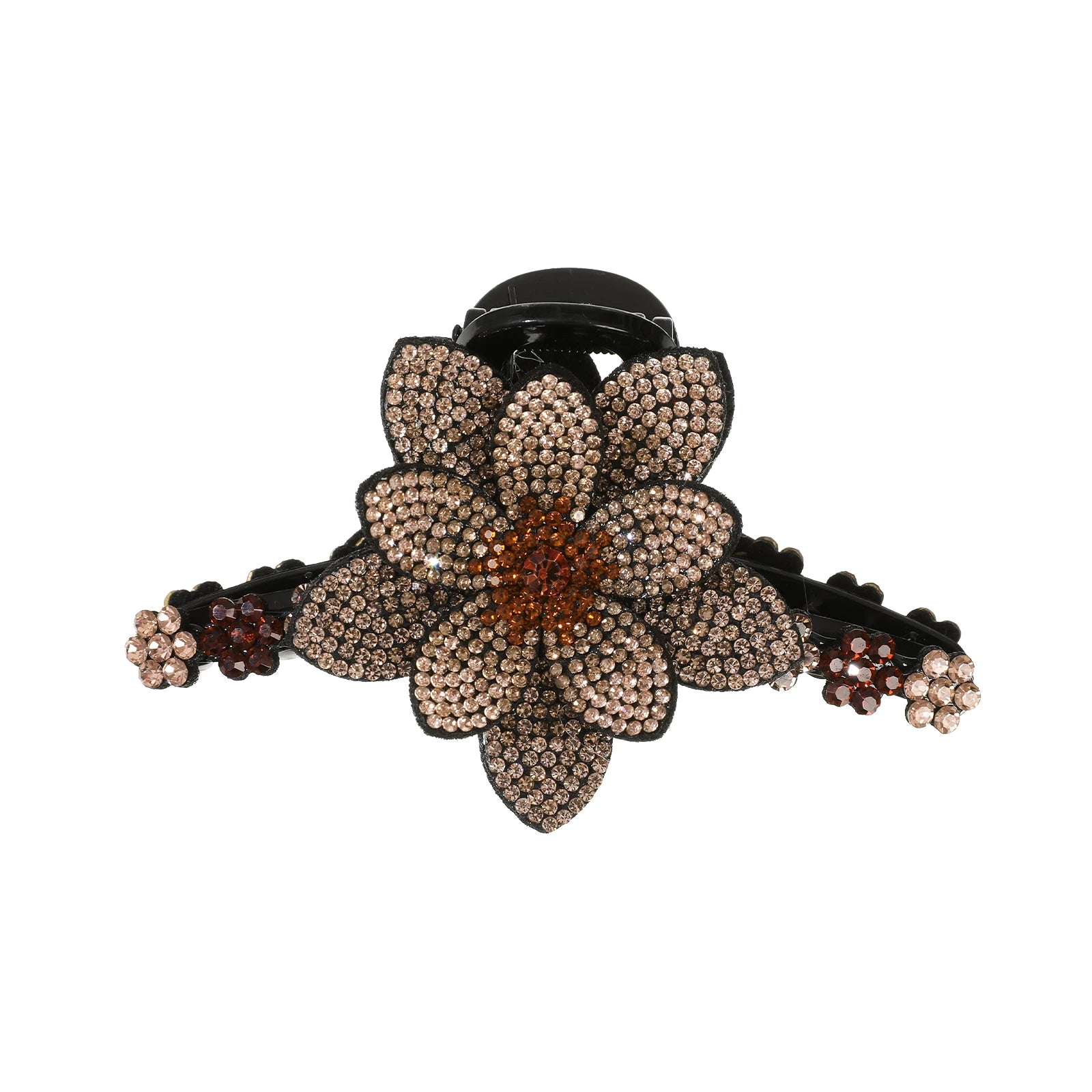 Pince Cheveux Fleur Strass Élégante - Barrette Crabe Mode Femme | MDN Store