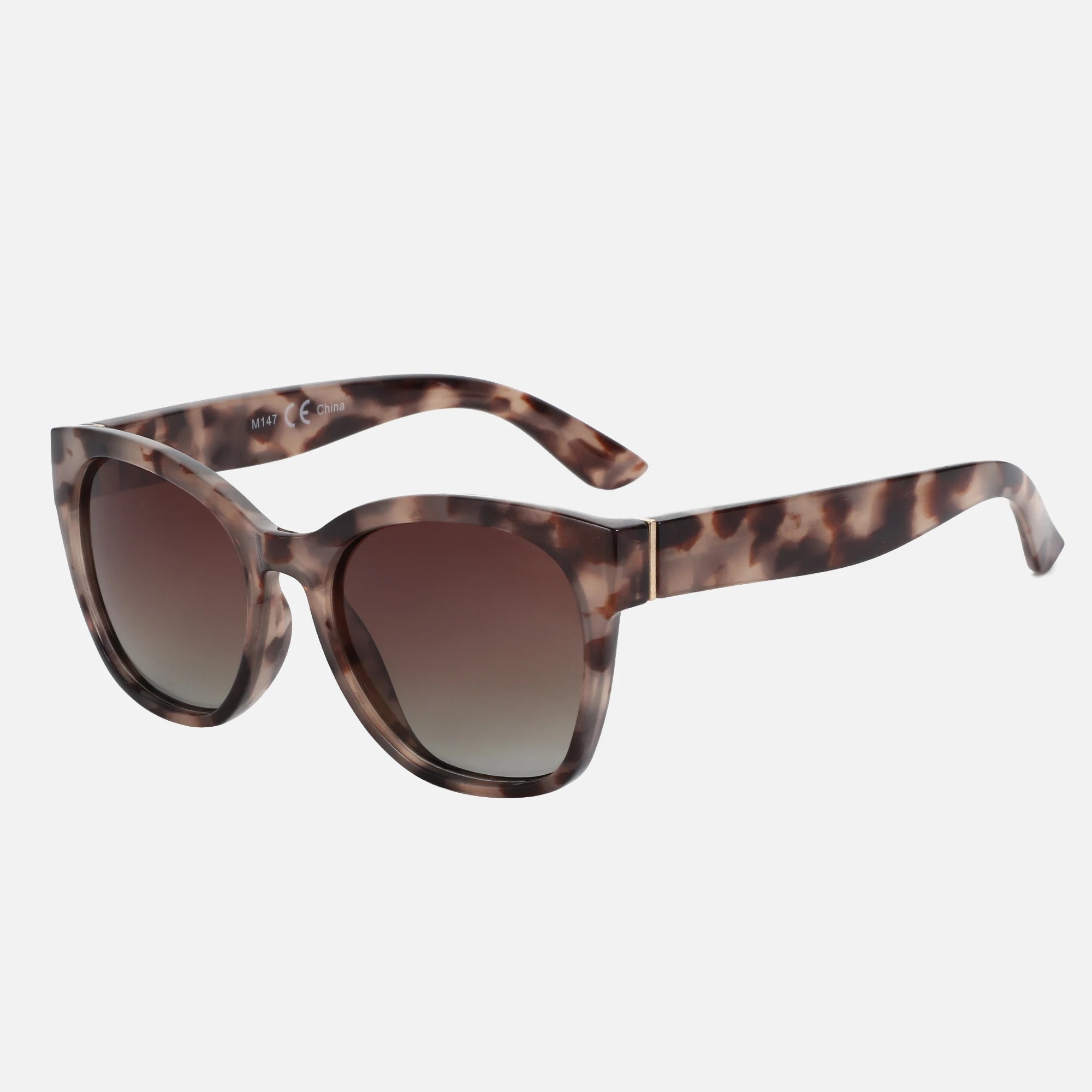 Lunettes de Soleil Femme Papillon Polarisees Monture Epaisse | MDN Store