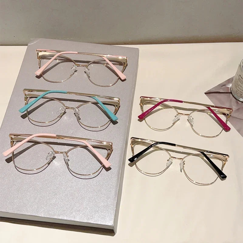 Lunettes Oeil de Chat Oversize Femme Vintage Monture Optique | MDN Store